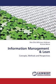 Paperback Information Management & Lean Book