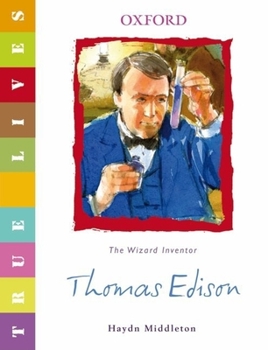 Paperback Thomas Edison: True Lives (True Lives Series) Book