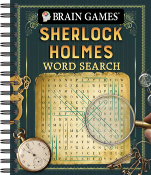 Spiral-bound Brain Games - Sherlock Holmes Word Search Book