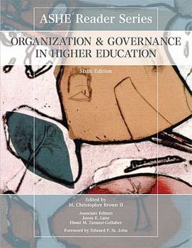 Paperback Organization and Governance in Higher Education Book