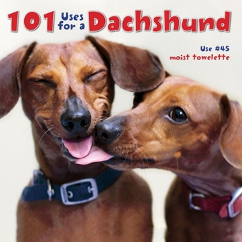 Hardcover 101 Uses for a Dachshund Book