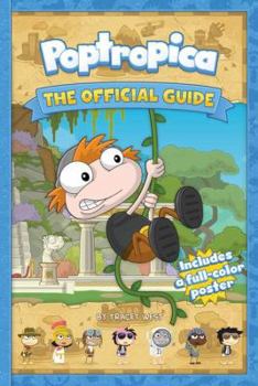 Paperback Poptropica: The Official Guide [With Poster] Book