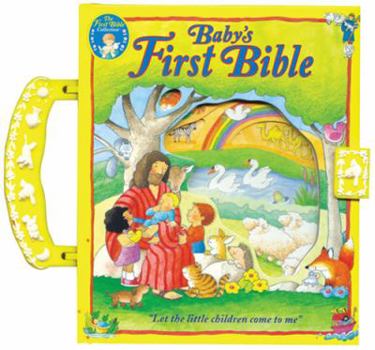 Hardcover Baby's First Bible Book