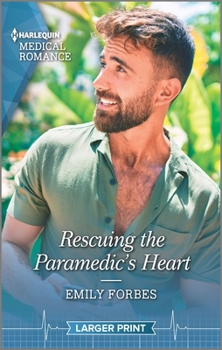 Mass Market Paperback Rescuing the Paramedic's Heart [Large Print] Book