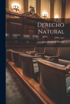 Paperback Derecho Natural [Spanish] Book