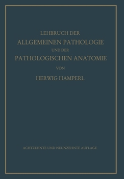 Paperback Lehrbuch der allgemeinen Pathologie und der pathologischen Anatomie [German] Book