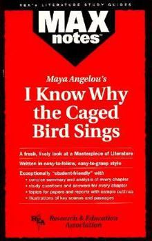 Paperback I Know Why the Caged Bird Sings (Maxnotes Literature Guides) Book