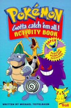Paperback Pokemon Activity Book