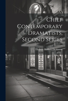 Paperback Chief Contemporary Dramatists, Second Series Book