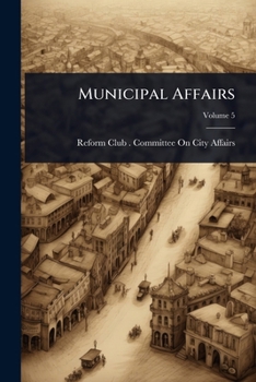 Paperback Municipal Affairs Book