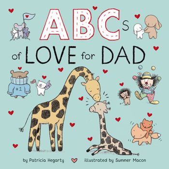 Board book ABCs of Love for Dad Book