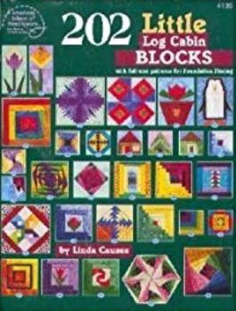 Hardcover 202 Little Log Cabin Blocks Book