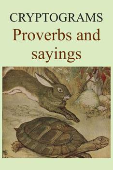Paperback Cryptograms: Proverbs and sayings Book
