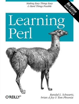 Paperback Learning Perl Book