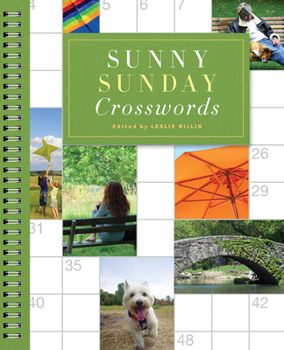 Spiral-bound Sunny Sunday Crosswords Book