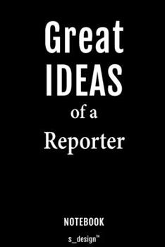 Notebook for Reporters / Reporter: awesome handy Note Book [120 blank lined ruled pages]