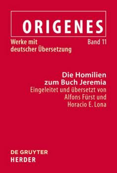Hardcover Die Homilien zum Buch Jeremia (Ancient Greek Edition) [Ancient_Greek] Book