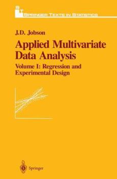 Paperback Applied Multivariate Data Analysis: Regression and Experimental Design Book