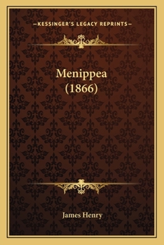 Paperback Menippea (1866) Book