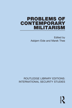 Paperback Problems of Contemporary Militarism Book