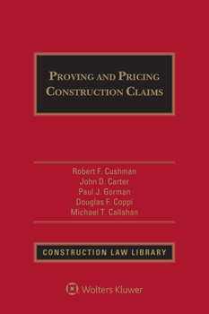 Hardcover Proving and Pricing Construction Claims Book