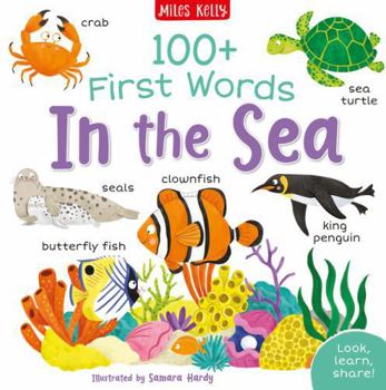 Paperback 100+ First Words: in the Sea Book
