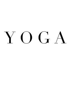 Yoga: A decorative book for coffee tables, bookshelves and interior design styling | Stack deco books together to create a custom look (Inspirational Phrases)