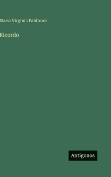 Hardcover Ricordo [Italian] Book