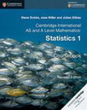 Paperback Cambridge International AS and A Level Mathematics: Statistics 1 Coursebook Book