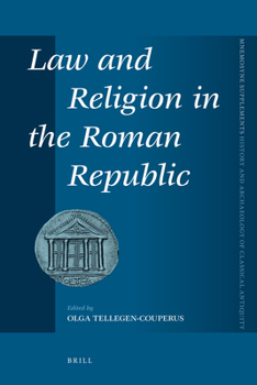 Hardcover Law and Religion in the Roman Republic Book