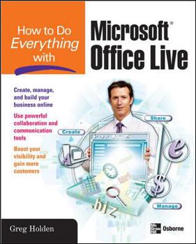 Paperback How to Do Everything with Microsoft Office Live Book