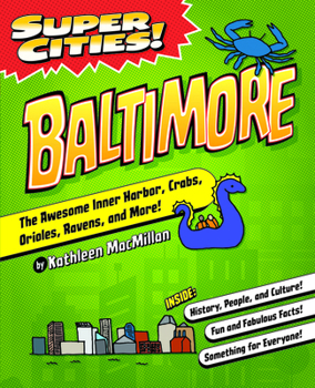 Paperback Super Cities! Baltimore Book