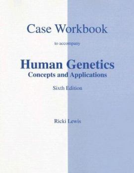 Paperback Human Genetics Case Workbook: Concepts and Applications Book