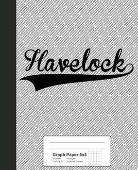 Paperback Graph Paper 5x5: HAVELOCK Notebook Book