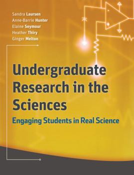 Paperback Undergraduate Research in the Sciences Book