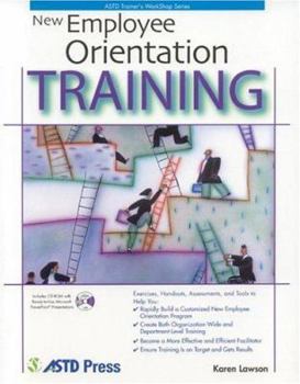 Paperback New Employee Orientation Training [With CDROM] Book
