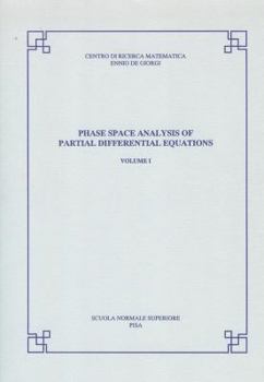 Paperback Phase Space Analysis of Partial Differential Equations Book