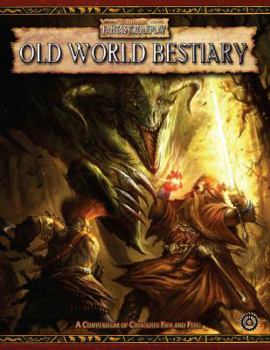Hardcover Fantasy Roleplay Old World Bestiary Book