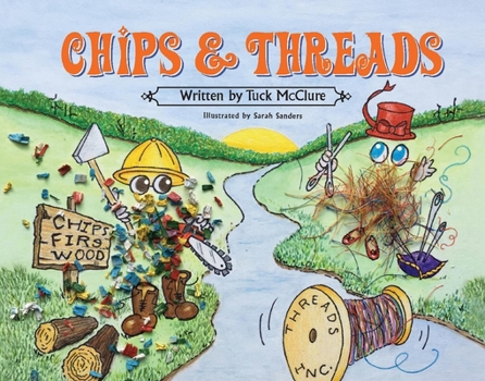 Hardcover Chips & Threads Book