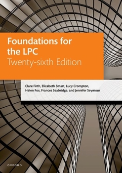 Paperback Foundations for the Lpc Book