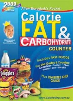 Paperback Calorie, Fat and Carbohydrate Counter 2009 Book