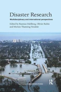 Paperback Disaster Research: Multidisciplinary and International Perspectives Book