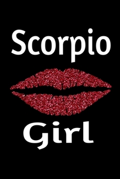 Scorpio Girl: Travel Journal Planner Zodiac 115 pages 6" x 9"
