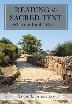 Hardcover Reading the Sacred Text: What the Torah Tells Us Book