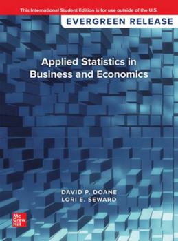 Paperback Applied Statistics in Business and Economics: 2024 Release ISE Book