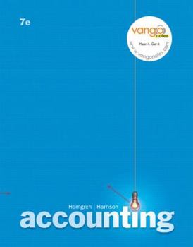 Vango Notes for Accounting (Charles T. Horngren Series in Accounting)