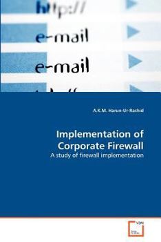 Paperback Implementation of Corporate Firewall Book