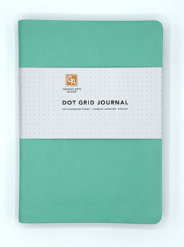 Paperback Dot Grid Journal - Turquoise Book