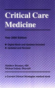 Paperback Critical Care Medicine, Year 2000 Edition: Current Clinical Strategies Book