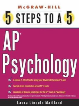 Paperback 5 Steps to a 5: AP Psychology Book